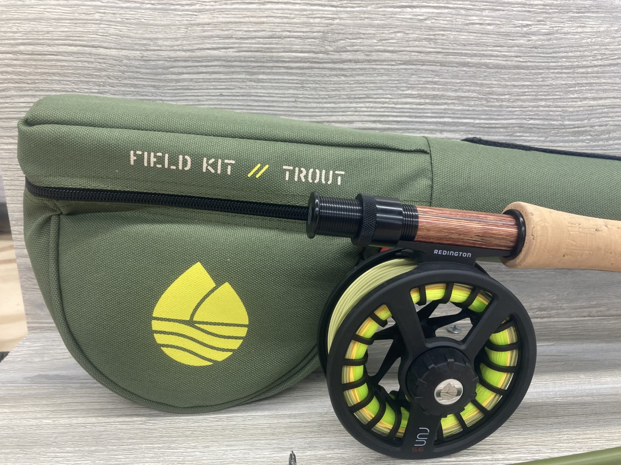 Redington - The new FIELD KIT-TROUT Combo, is up for any