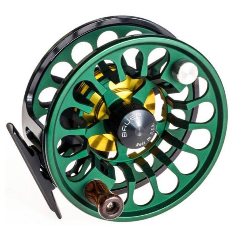 Bauer RX 5 Fly Reel Green