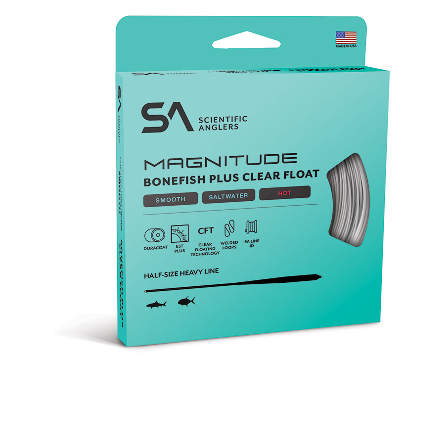 SA Magnitude Smooth Bonefish Clear Tip Fly Line