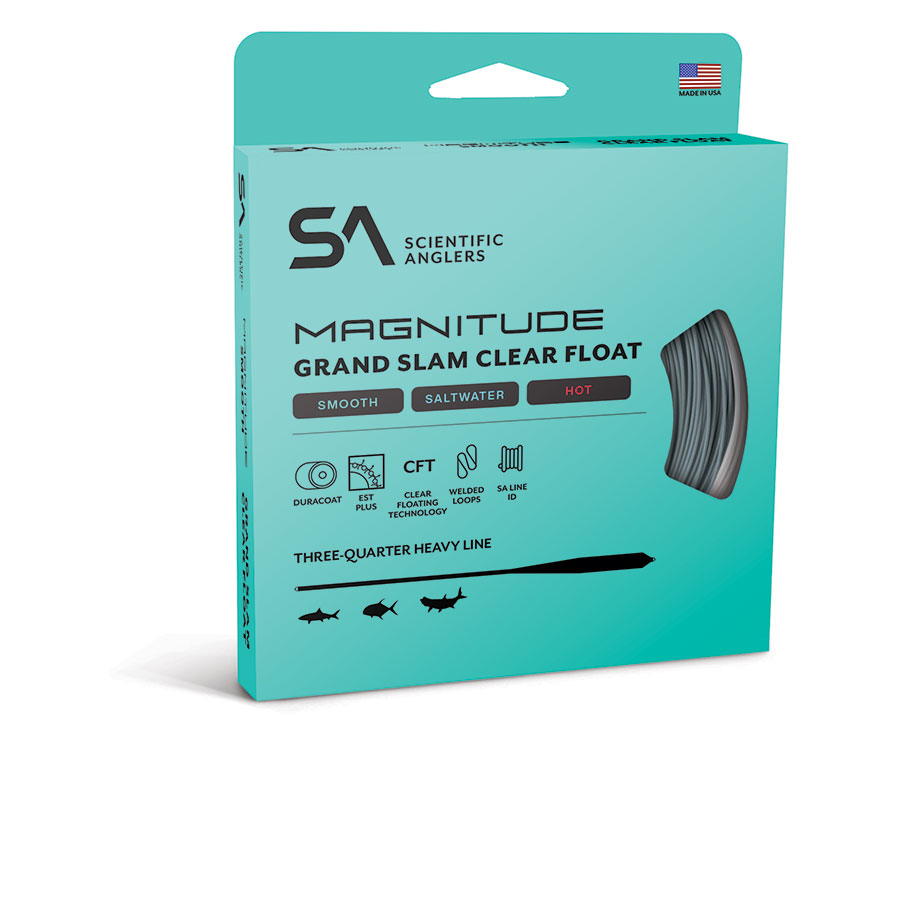 SA Magnitude Smooth Grand Slam Clear Tip Fly Line