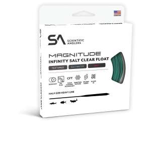 SA Magnitude Textured Infinity Salt Full Clear Fly Line