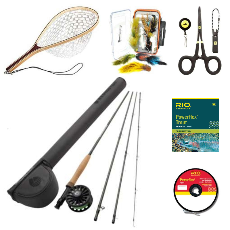 Redington® Wrangler Kit Trout XL, Fly fishing outfits ready to