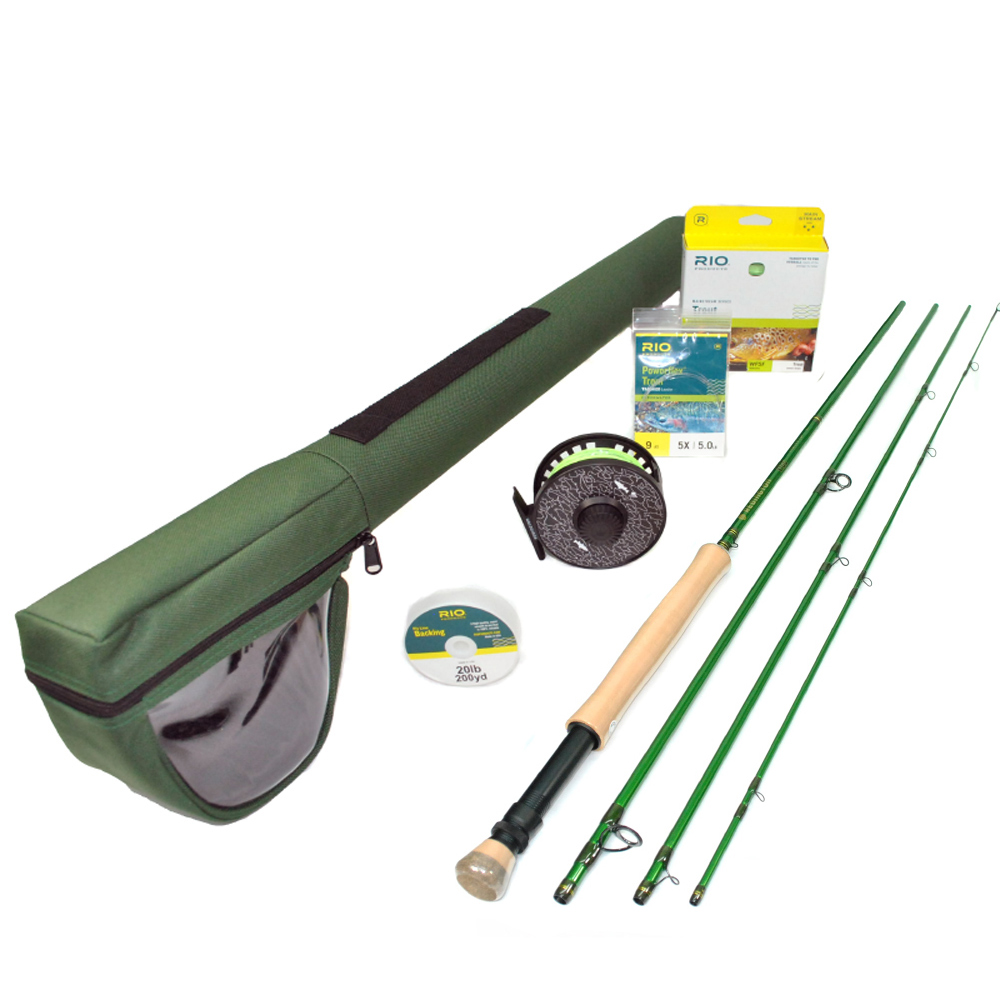 Redington VICE Fly Fishing Outfit - Fly Rod & Reel Combo - 9'0 4PC