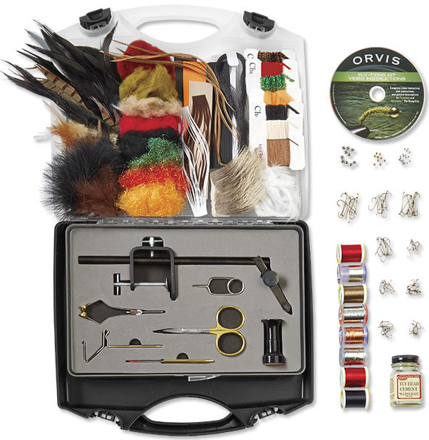 orvis clearwater fly tying kit